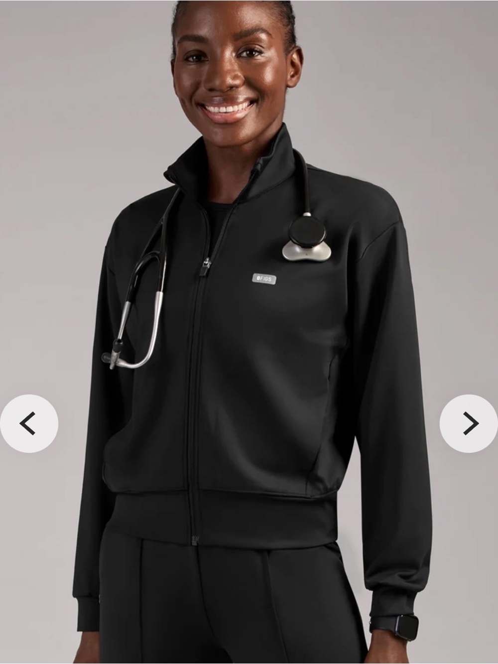 FIGS Labelle Scrub Jacket